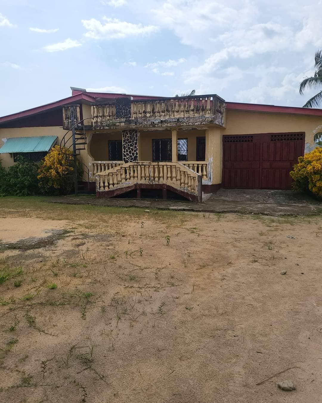 Three bedrooms with two bathrooms.